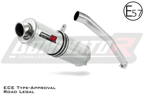 Yamaha YZF R6 1999 - 2002 motocyklový výfuk s EU homologací pro silniční provoz tlumič sportovní výfuk Dominator výfukový systém x