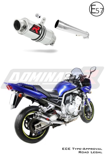 Yamaha FZS FAZER 1000 2001 - 2005 Motocyklový EU homologovaný silniční tlumič výfuku sportovní tlumič výfuku GP1 Dominator Exhaust System x