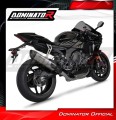 kompletní výfukový systém s tlumičem DOMINATOR titanový Full System HP6 pasuje na motocykl YZF R1 1000 RN65 2020   2024 4