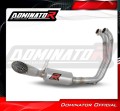 Aprilia RS 660 2020 - 2023 Tlumič výfuku Svody Sběrač EX Sportovní výfuk Tlumič GP3 DOMINATOR Kompletní výfukový systém 1