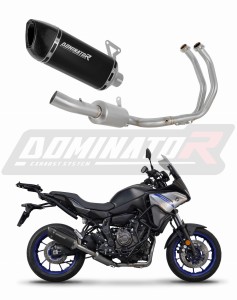 Yamaha Tracer 7 / GT 2020 - 2024 Kompletní systém Svod výfuk Tlumič HP6 BLACK + dB killer