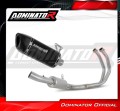 kompletní výfukový systém s tlumičem DOMINATOR Full System HP6 černý pasuje na motocykl Yamaha Tracer 7 / GT 2020   2024 3