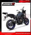 kompletní výfukový systém s tlumičem DOMINATOR Full System HP6 černý pasuje na motocykl Yamaha Tracer 7 / GT 2020   2024 4