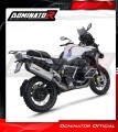 BMW R1250GS 2018 - 2020 EXHAUST Muffler Auspuff Sportauspuff Silencer Echappement Silencieux Scarico Scarichi Escape Wydech Tłumik HP7 Titanium Tytan Dominator Exhaust System EU Approved Homologacja 2