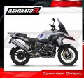BMW R1250GS ADVENTURE 2018 - 2020 EXHAUST Muffler Auspuff Sportauspuff Silencer Echappement Silencieux Scarico Scarichi Escape Wydech Tłumik P7 Titanium Tytan Dominator Exhaust System EU Approved Homologacja 3