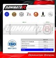 BMW R1250GS ADVENTURE 2018 - 2020 EXHAUST Muffler Auspuff Sportauspuff Silencer Echappement Silencieux Scarico Scarichi Escape Wydech Tłumik P7 Titanium Tytan Dominator Exhaust System EU Approved Homologacja 5