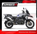 BMW R1200GS 2013 - 2018 EXHAUST Muffler Auspuff Sportauspuff Silencer Echappement Silencieux Scarico Scarichi Escape Wydech Tłumik HP7 BLACK Dominator Exhaust System EU Approved Homologacja 3