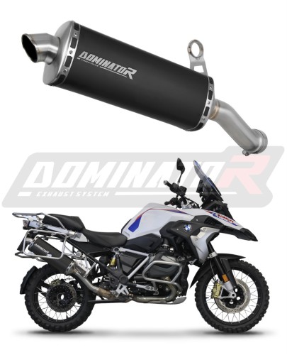 výfuk tlumič výfuku DOMINATOR homologovaný černý P7 pasuje na motocykl BMW R1200GS 2013   2018 7