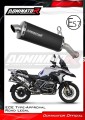 výfuk tlumič výfuku DOMINATOR homologovaný černý P7 pasuje na motocykl BMW R1200GS Adventure 2013   2018