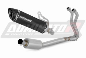 Kawasaki Z400 2018-2023 Full system Kolektor výfuk Tlumič HP8 BLACK + dB killer