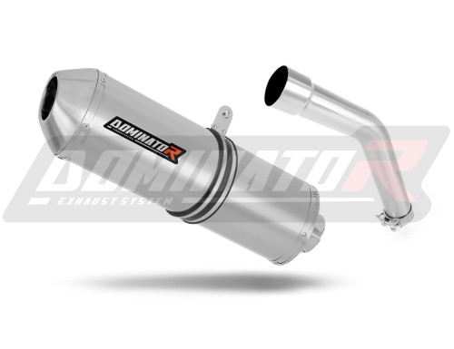 výfuk tlumič výfuku DOMINATOR OVR pasuje na motocykl Kawasaki KLE 500 1991 2007  3