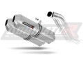 exhaust muffler DOMINATOR OVR fits the motorcycle Honda XL 1000 V VARADERO 1999   2016