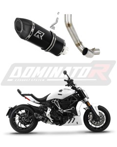 Ducati XDiavel S 2016 - 2023 výfuk Tlumič HP5 BLACK + dB killer medium