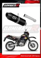 výfuk tlumič výfuku DOMINATOR MX2 černý pasuje na motocykl Suzuki DR 650 R / RU / S 1990   1995