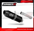 výfuk tlumič výfuku DOMINATOR MX2 černý pasuje na motocykl Suzuki DR 650 R / RU / S 1990   1995 2