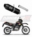 výfuk tlumič výfuku DOMINATOR MX2 černý pasuje na motocykl Suzuki DR 650 R / RU / S 1990   1995 6
