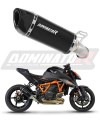 KTM 1290 1390 Super Duke 2020 - 2025 motocyklový výfuk tlumič sportovní výfuk koncovka tlumiče výfukový systém výfuky výfuk tlumič HP6 BLACK Dominator