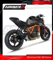 KTM 1290 1390 Super Duke 2020 - 2025 motocyklový výfuk tlumič sportovní výfuk koncovka tlumiče výfukový systém výfuky výfuk tlumič HP6 BLACK Dominator
