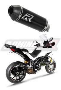 Ducati MTS MULTISTRADA 1200 2010 - 2014 Exhaust Silencer Muffler HP3 BLACK + db killer