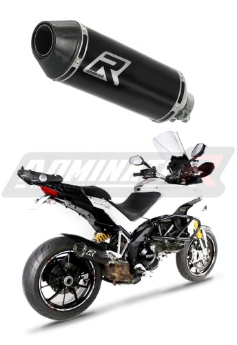 výfuk tlumič výfuku DOMINATOR HP3 černý pasuje na motocykl Ducati MTS MULTISTRADA 1200 2010   2014