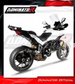 výfuk tlumič výfuku DOMINATOR HP3 černý pasuje na motocykl Ducati MTS MULTISTRADA 1200 2010   2014 4