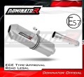 výfuk tlumič výfuku DOMINATOR homologovaný OVR pasuje na motocykl Yamaha FZS FAZER 1000 2001   2005 2