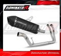kompletní výfukový systém s tlumičem DOMINATOR Full System HP7 černý pasuje na motocykl Benelli TRK 702 / TRK 702X 2023   2024 2