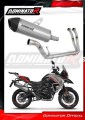 kompletní výfukový systém s tlumičem DOMINATOR Full System titanový HP7 pasuje na motocykl Benelli TRK 702 / TRK 702X 2023   2024
