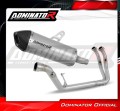 kompletní výfukový systém s tlumičem DOMINATOR Full System titanový HP7 pasuje na motocykl Benelli TRK 702 / TRK 702X 2023   2024 2