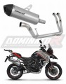 kompletní výfukový systém s tlumičem DOMINATOR Full System titanový HP7 pasuje na motocykl Benelli TRK 702 / TRK 702X 2023   2024 5
