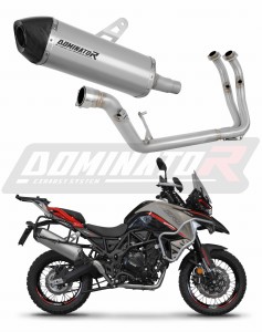 Benelli TRK 702 / TRK 702X 2023 - 2024 Kompletní systém Svod Výfuk Titanový tlumič HP7 + dB killer