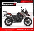 kompletní výfukový systém s tlumičem DOMINATOR Full System P7 černý pasuje na motocykl Benelli TRK 702 / TRK 702X 2023   2024 3