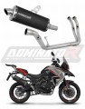kompletní výfukový systém s tlumičem DOMINATOR Full System P7 černý pasuje na motocykl Benelli TRK 702 / TRK 702X 2023   2024 5