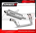kompletní výfukový systém s tlumičem DOMINATOR Full System titanový P7 pasuje na motocykl Benelli TRK 702 / TRK 702X 2023   2024 2