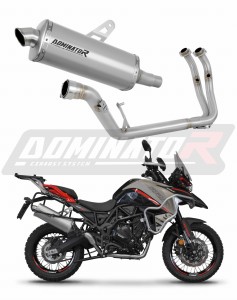Benelli TRK 702 / TRK 702X 2023 - 2024 Kompletní systém Svody výfuk Titanový tlumič P7 + dB killer