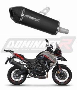 Benelli TRK 702 / TRK 702X 2023 - 2024 výfuk Tlumič HP7 BLACK + dB killer