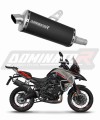 výfuk tlumič výfuku DOMINATOR P7 černý pasuje na motocykl Benelli TRK 702 / TRK 702X 2023   2024 5