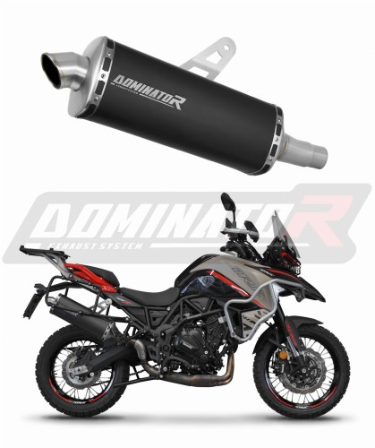 Benelli TRK 702 X 2023 - 2024 VÝFUK Tlumič Výfuk Sportovní výfuk Silencer Výfukový systém Tlumič P7 Black Dominator x