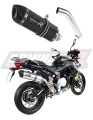 výfuk tlumič výfuku DOMINATOR homologovaný černý HP1 pasuje na motocykl BMW F850GS 2016   2020