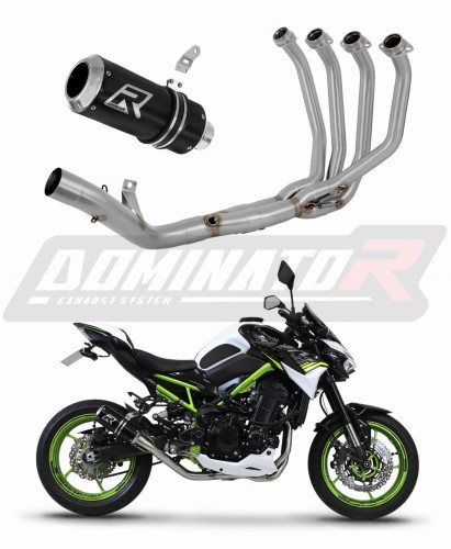 kompletní výfukový systém s tlumičem DOMINATOR Full System GP černý pasuje na motocykl Kawasaki Z 900 2017   2019