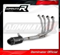 complete exhaust system with muffler DOMINATOR Full System HP3 BLACK fits to Kawasaki Z 900 2017  2019 3