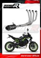 kompletní výfukový systém s tlumičem DOMINATOR Full System HP3 černý pasuje na motocykl Kawasaki Z 900 A2 2017   2019 2