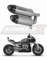 výfuk tlumič výfuku DOMINATOR titanový HP8 pasuje na motocykl TRIUMPH ROCKET 3 GT 2019   2024