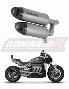 TRIUMPH ROCKET 3 GT 2019 - 2024 výfuk Tlumič titanový HP8 + dB killer