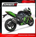 decat mid muffler DOMINATOR Mid Pipe fits the motorcycle Kawasaki ZX10R 2016   2020 4