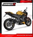 kompletní výfukový systém s tlumičem DOMINATOR Full System titanový HP8 pasuje na motocykl Triumph STREET TRIPLE 765 S / R / RS 2023   2024