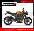 kompletní výfukový systém s tlumičem DOMINATOR Full System titanový HP8 pasuje na motocykl Triumph STREET TRIPLE 765 S / R / RS 2023   2024 2