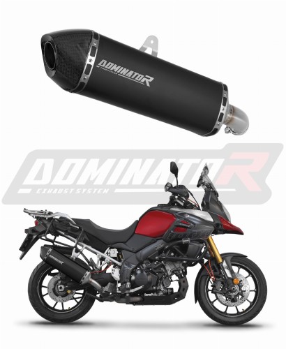 výfuk tlumič výfuku DOMINATOR HP7 černý pasuje na motocykl Suzuki DL 1000 V Strom 2014   2016