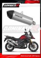 exhaust muffler DOMINATOR titanium HP7 fits the motorcycle Suzuki DL 1000 V Strom 2014   2016 2