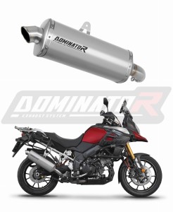 Suzuki DL 1000 V-Strom 2017 - 2020 Exhaust Silencer Muffler Titanium P7 + dB killer